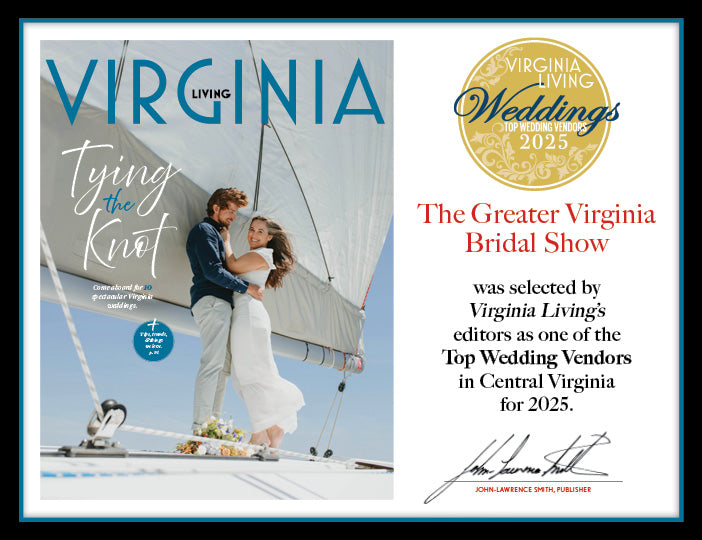 Official Top Wedding Vendors 2025 Plaque, XL (26" x 20")